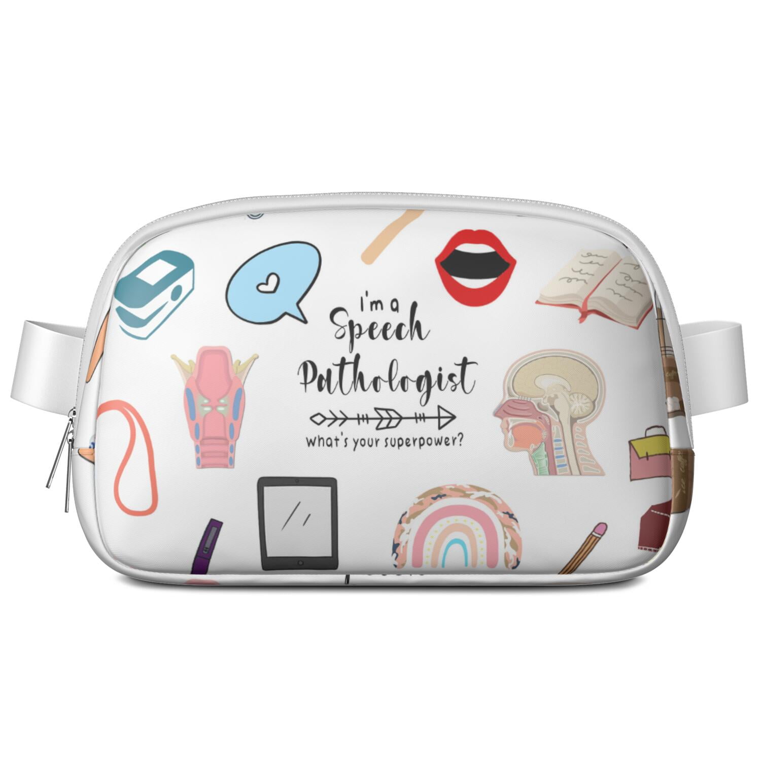 Nurse Life Fanny Pack – Cute Nursing Waist Bag with Funny Print for Future Nurses, Perfect for Saving Lives Every Day in Style