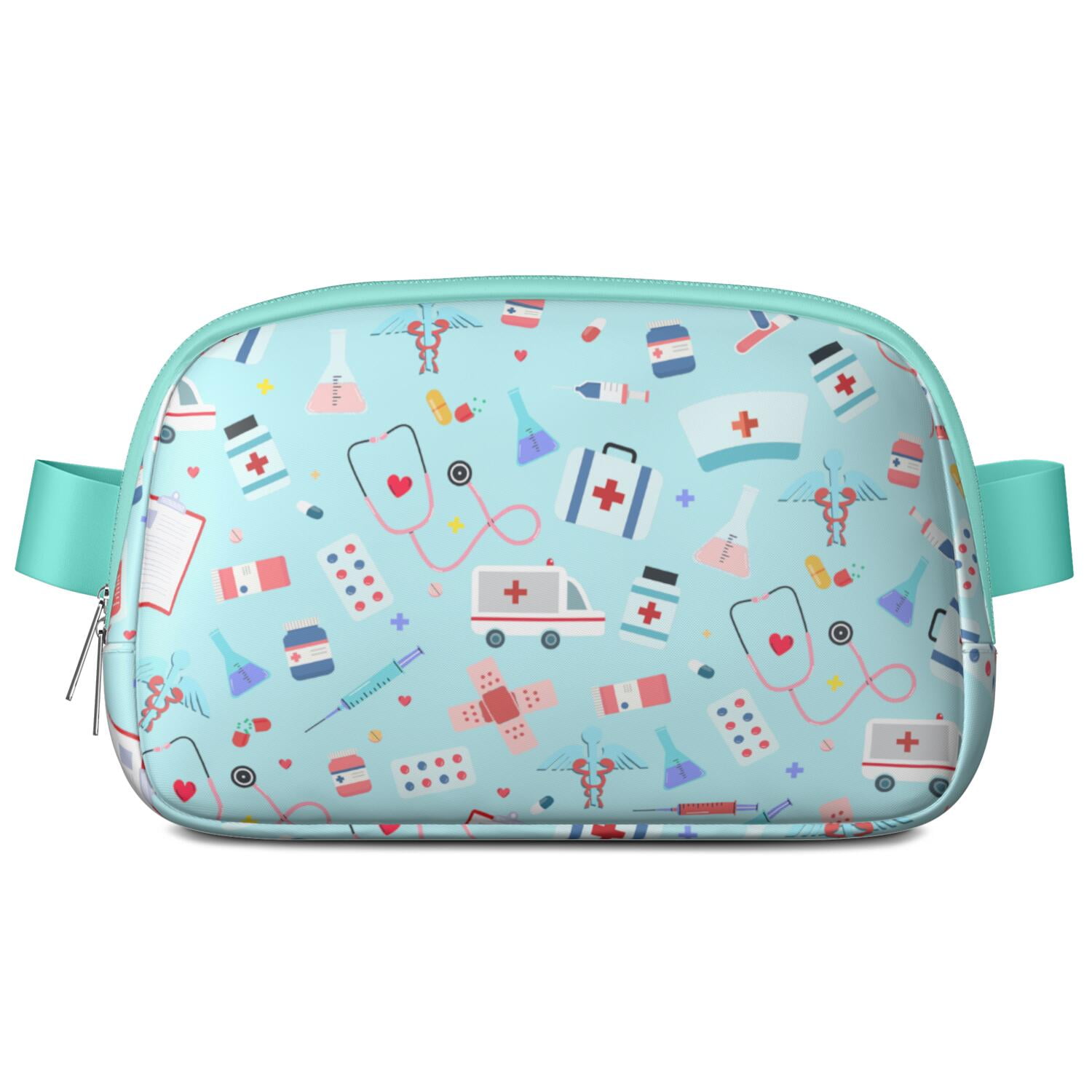Nurse Life Fanny Pack – Cute Nursing Waist Bag with Funny Print for Future Nurses, Perfect for Saving Lives Every Day in Style