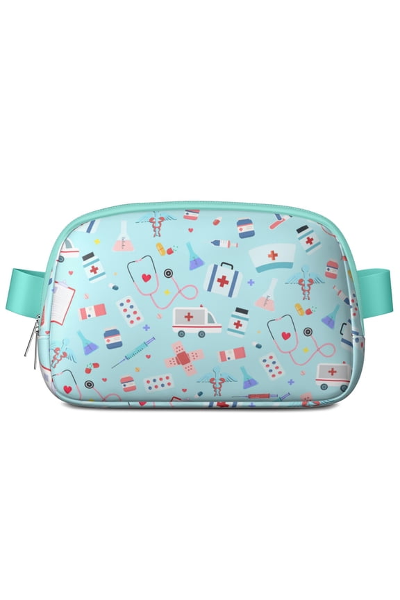 Nurse Life Fanny Pack – Cute Nursing Waist Bag with Funny Print for Future Nurses, Perfect for Saving Lives Every Day in Style