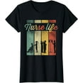 thumbnail image 1 of Nurse Life Funny Nurse Gifts Nurselife RN LPN CNA Nursing T-Shirt, 1 of 3