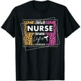 thumbnail image 1 of Nurse Life RN LPN CNA Healthcare Leopard Nurse Week 2023 T-Shirt, 1 of 4