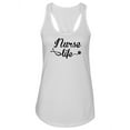 thumbnail image 1 of Nurse Life Racerback Tank Women -SPIdeals Designs, Female x-Small, 1 of 4