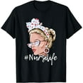 thumbnail image 1 of Nurse Life - Registered Nurse Nursing RN Healthcare T-Shirt Black 3X-Large, 1 of 4