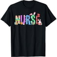 thumbnail image 1 of Nurse Life Stethoscope Nursing Cute Easter Bunny Easter Day T-Shirt, 1 of 3