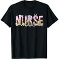 thumbnail image 1 of Nurse Life Stethoscope Nursing Cute Easter Bunny Easter Day T-Shirt, 1 of 3