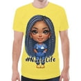 thumbnail image 1 of Nurse Life Unisex T-shirt (Size:XS; Style:Nurselife_Yellow New All Over Print T-shirt;), 1 of 4