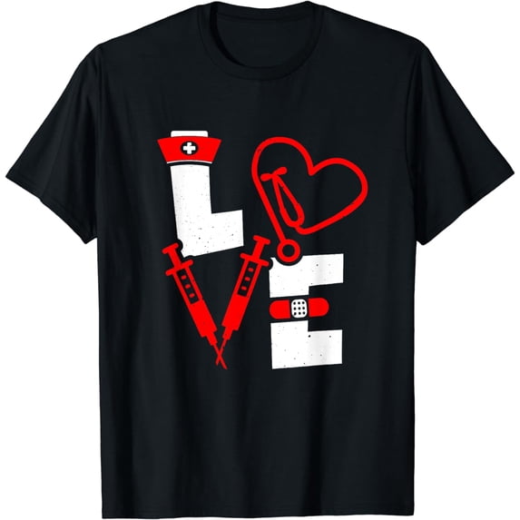 Nurse Love CNA Week Certified Nursing Assistant Appreciation T-Shirt
