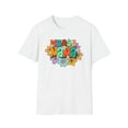 thumbnail image 1 of Nurse Mama, Gildan Unisex Softstyle Shirt, Retro Floral Graphic Tee, S-3XL, 1 of 3