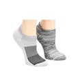 thumbnail image 1 of Nurse Mates Compression Anklet Socks 2-Pack - 15mmHg Support, Arch Cushioning, Antimicrobial Color: Grey Block Anklet, Size: OS, 1 of 1