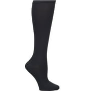 Nurse Mates Compression Socks Extra Wide Calf Up To 24" Color: Black, Size: 9-11 Extra Wide