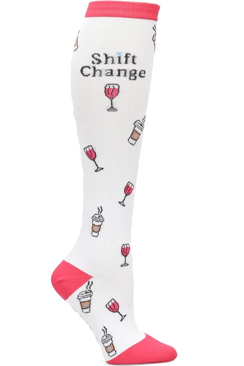 Nurse Mates 360 Print Compression Socks - 12-14 MmHg Over The Calf, 1 Pair - View #8
