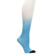 Nurse Mates Compression Socks Seamless 360° Color: Ombre Marina Blue, Size: 9-11