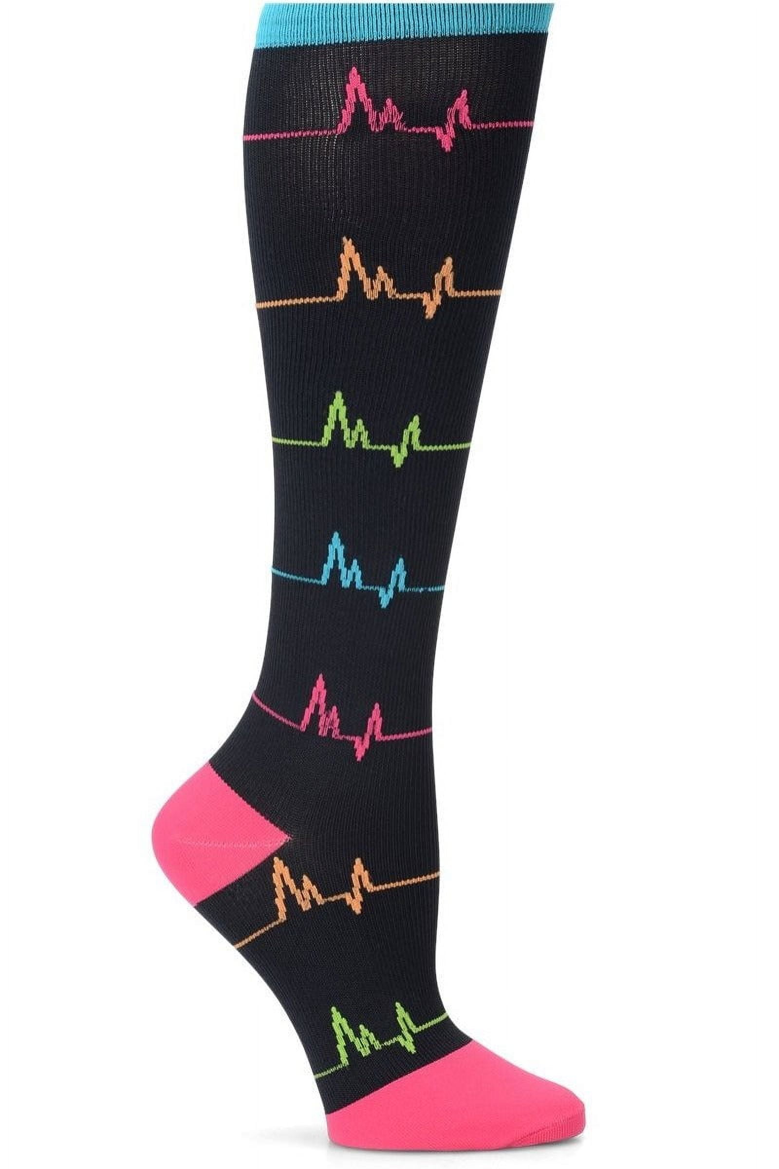 Nurse Mates Compression Socks Wide Calf Up To 22