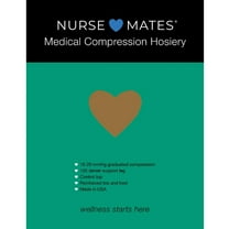 Nurse Mates Medical Compression Pantyhose | 15-20mmHg | Honey Beige | Size D