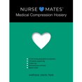 thumbnail image 1 of Nurse Mates Medical Compression Pantyhose | 15-20mmHg | White | Size B, 1 of 2