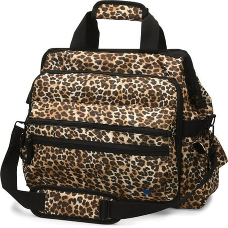 Nurse Mates Ultimate Nursing Bag | Water-Resistant & Laptop Compartment | 26 Colors Color: Cheetah