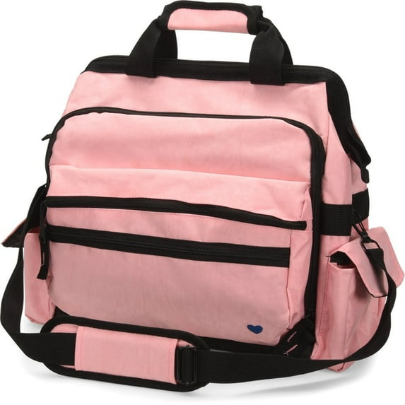 Nurse Mates Ultimate Nursing Bag with Laptop Compartment Color: Perfect Pink