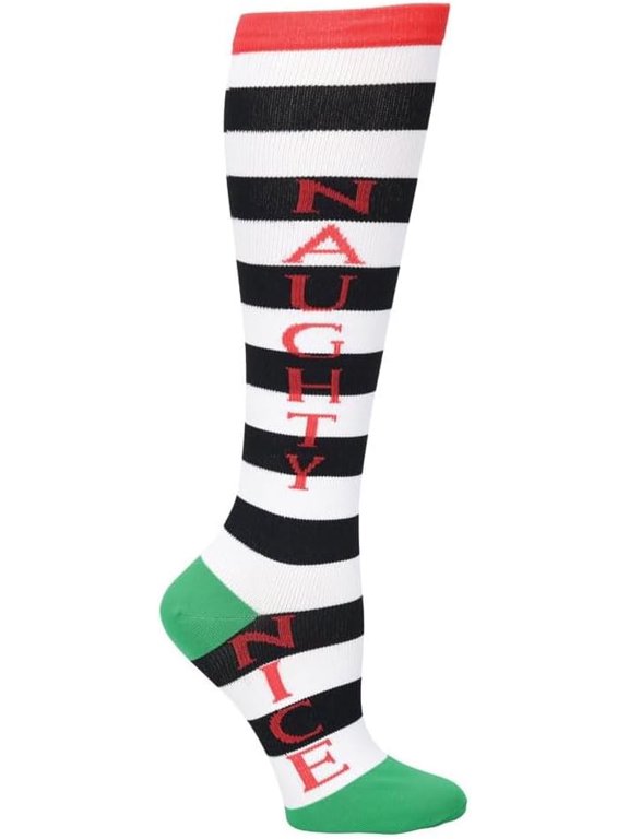 Women's Calf Socks | 12-14 mmHg Compression | Naughty-Nice
