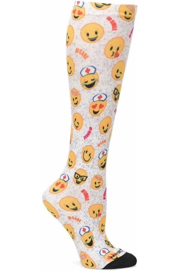 Women's 360 Socks | Compression Support | 1 Pair | Emoji