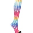 thumbnail image 1 of Nurse Mates Women's 360 Socks | Compression Support | 1 Pair | Multicolor Tie Dye, 1 of 1