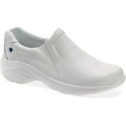 Nurse Mates Women's Dove Medical Professional Slip-On Walking Shoe (White, 9.5 Wide)