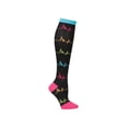 thumbnail image 1 of Nurse Mates Women's Mild Compression Socks, Regular Calf - EKG, 1 of 29