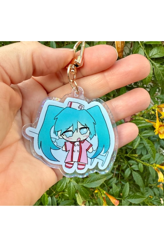 Nurse Miku Chibi keychain 1 pack