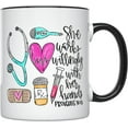 thumbnail image 1 of Nurse Mug 11 Ounces Nurse Coffee Mug for Women Rn Cup for Nurses Nurse Practitioner Mug Nursing Coffee Mug Nurse Graduation Cup Nurse Appreciation, 1 of 4