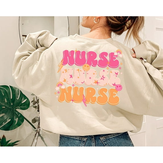 Nurse Nurse Nurse Sweatshirt, Nurse Sweatshirt, Gift For Nurse, Nurse Life Sweatshirt, Nursing Sweatshirt, School Nurse Sweatshirt, ER Sweat