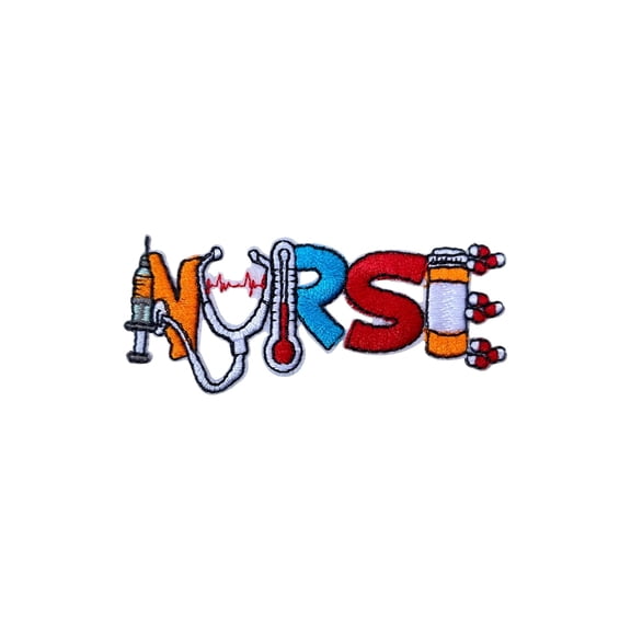 Nurse Patch, Iron Patch Or Sew On Patches For Backpacks Jeans Hats Clothes, Medical Tools Embroidery Patches, Paramedic Medical Embroidered Patches, Healthcare Patch, Gifts For Nurses