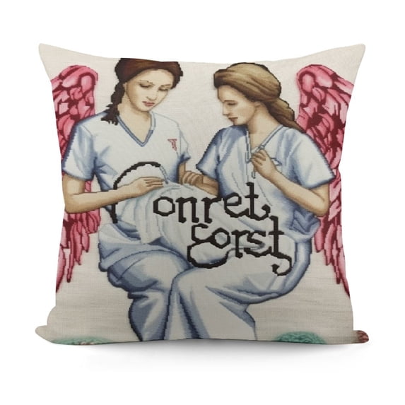 Nurse Pillow Covers, ,Nursing Gift,Nurse for Women,School Nurse