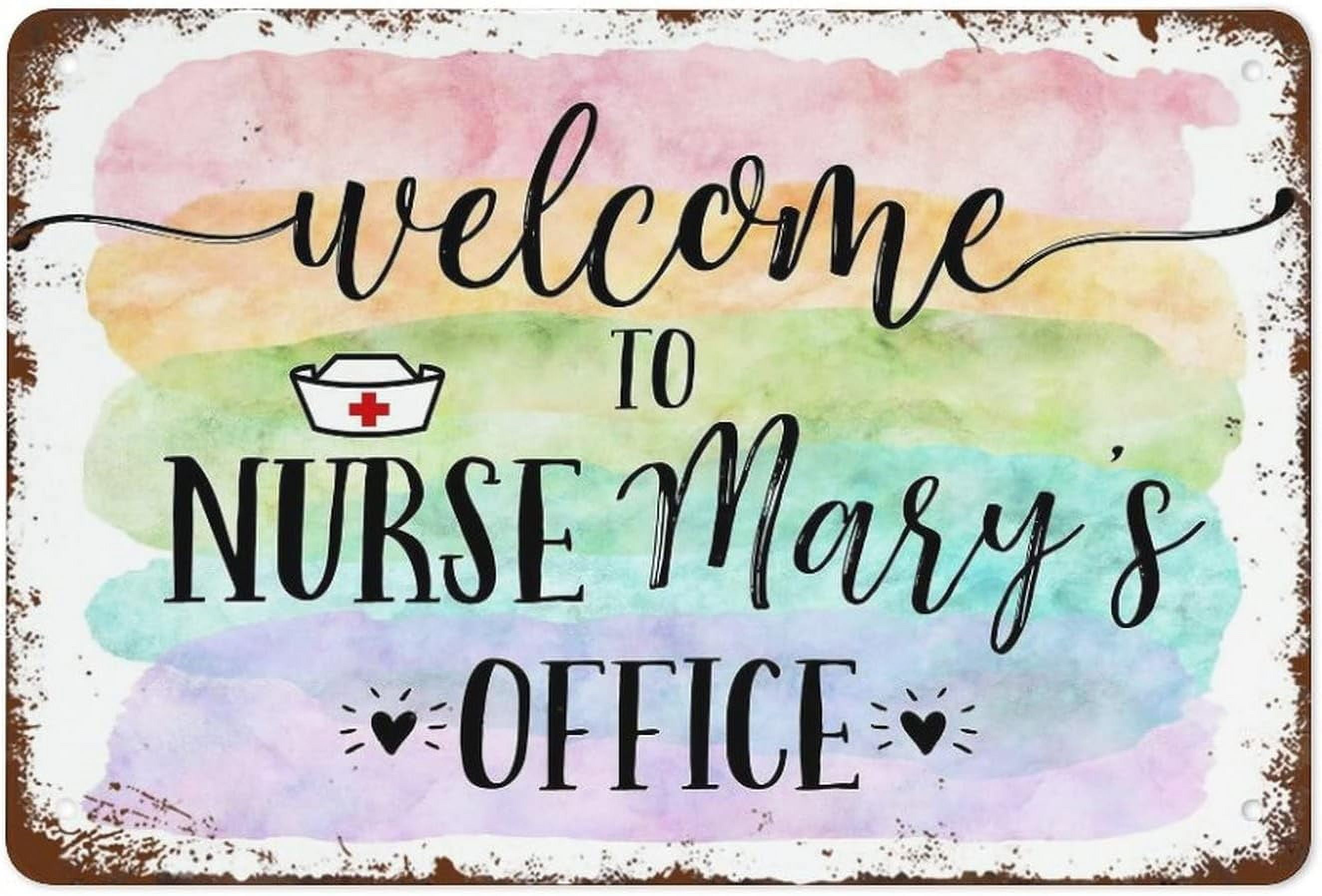 Nurse Poster Print,Personalised to Nurse Office Decor,Nurse