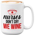 thumbnail image 1 of Nurse Practitioner Coffee Mug 11 oz, Brain of A Doctor Heart of A Nurse Unique Gift for Medical Student Clinical NP RN Graduation, White, 1 of 2
