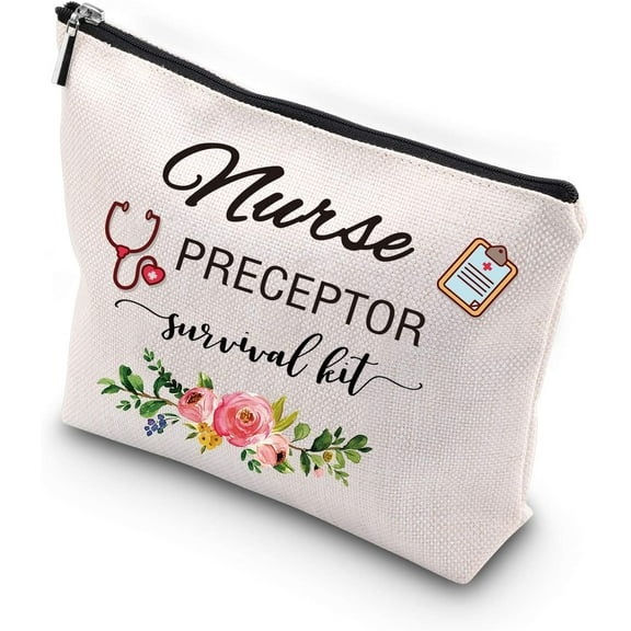 Nurse Preceptor Gift Nurse Preceptor Survival Kit Funny Cosmetics Bag Makeup Bag For Nursing Preceptor