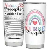 Nurse Preceptor Gifts Nurse Preceptor Week Gifts Insulated Stainless Steel Travel Tumbler With Lid 20 OZ