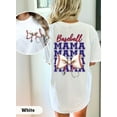 thumbnail image 1 of Nurse Shirt, Baseball Mom Shirt, Coquette Baseball Tshirt, Baseball Season Tee, Baseball Bow Shirt, Game Day Tee, Nurse, Sports Mom Tee113 Tshirt All Size S-5XL, 1 of 5