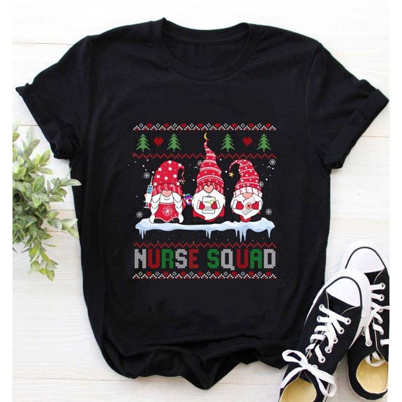 Nurse Shirt / Nurse Christmas Shirt / Nurse Noel Shirt / Xmas Shirt / Christmas Tree Nursing Shirt Funny Nurse RN LPN Squad Shirt