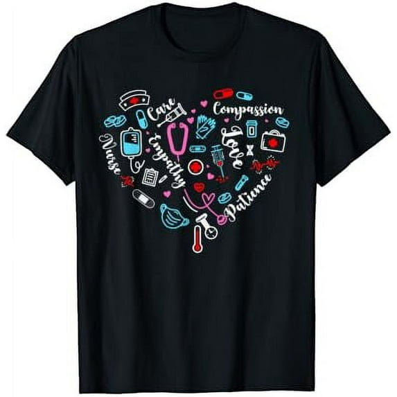 Nurse Shirt Nursing Student RN Life Thank You for Women T-Shirt