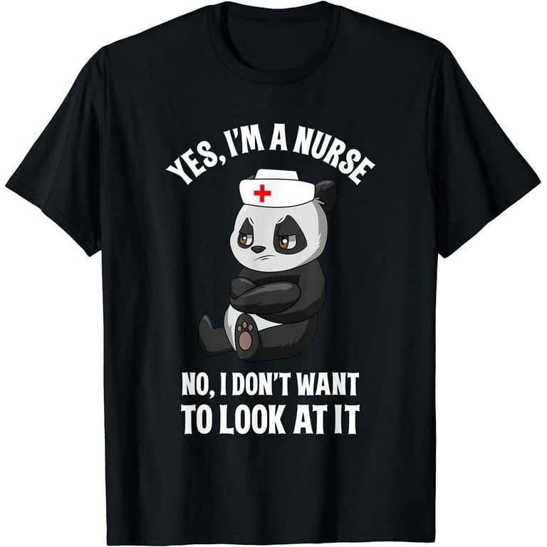 Nurse Shirts For Women Funny Panda Nursing Tshirt Rn Lnp Nurse Shirts For Women Funny Panda Nursing Tshirt Rn Lnp