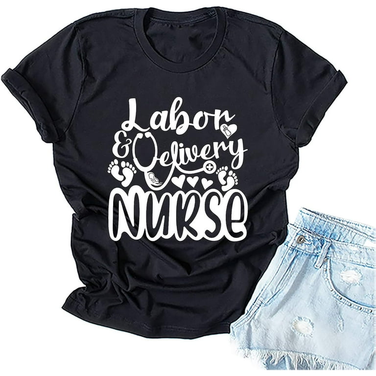 Womens Labor Nurse T-Shirt