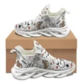 thumbnail image 1 of Nurse Shoes Women Print Breathable Sneakers Woman Slip-on Light Non-slip Flats Ladies Soft Bottom Casual Sports Shoes, 1 of 6