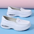 thumbnail image 1 of Nurse Shoes for Women,Women's Shoes,Walking Shoes Women,Work Shoes Women,Slip On Shoes for Women,Women's Nurse Shoes Slip On Women's Loafer Shoes Anti Slip Healthcare Work Shoes Lightweight,Purple,7, 1 of 8