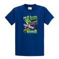 thumbnail image 1 of Nurse Short Sleeve T-shirt I'm A Scrubs Wearin' CNA Assistant Plus Funny Tee Shirt Humorous Cute Unisex Tee Shirt'-Royal-Large, 1 of 4