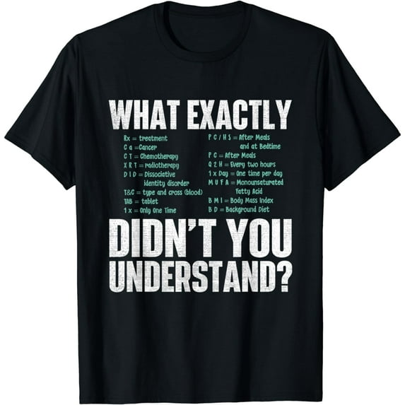 Nurse Shorthand - Funny Nurse Murse Nursing School T-Shirt