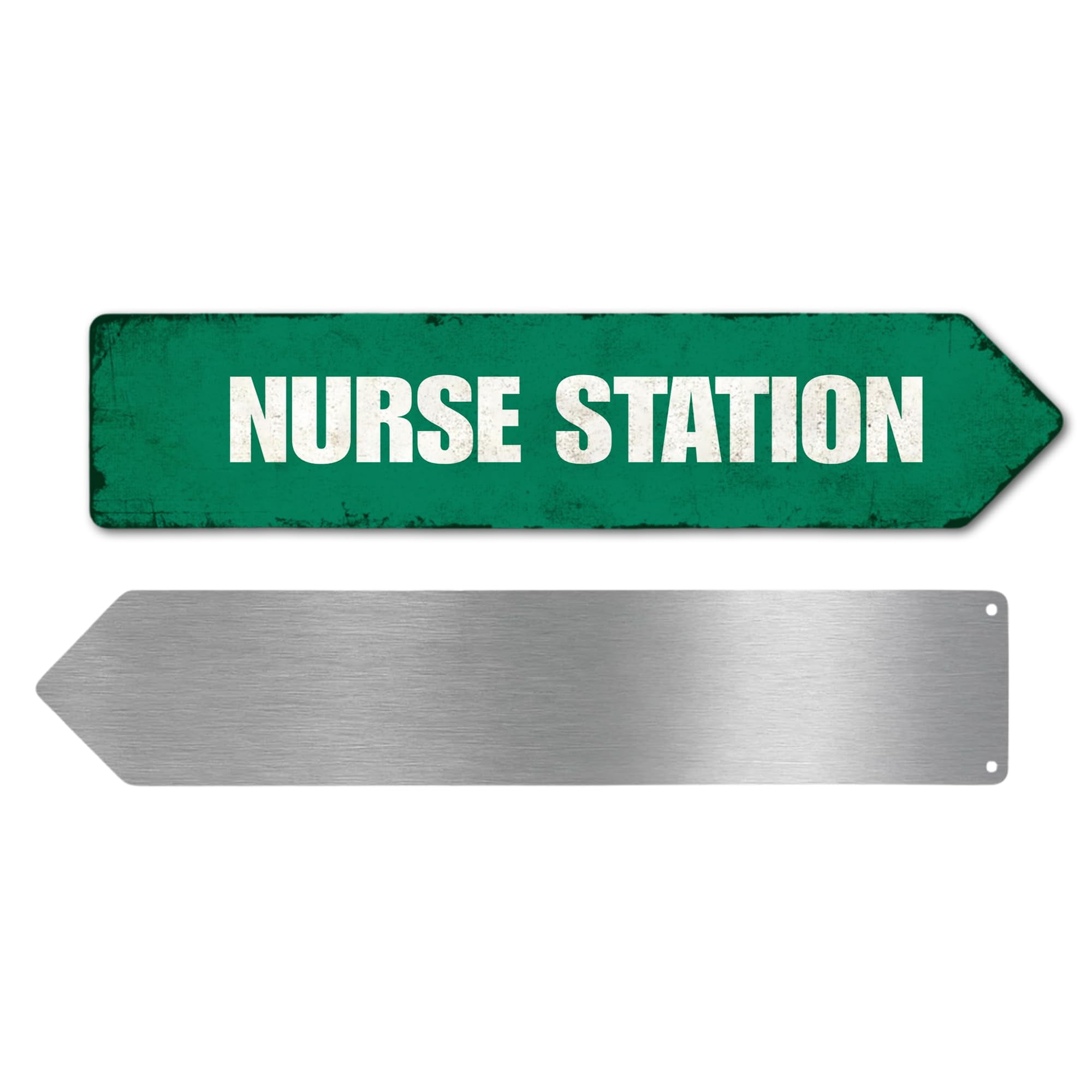 Nurse Station Metal Sign by DC | Arrow Metal Directional Signage for ...