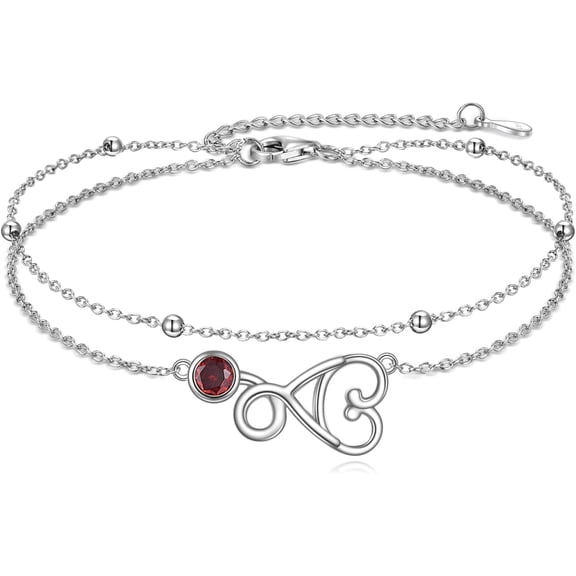 Nurse Stethoscope Bracelet Sterling Silver Stethoscope Link Chain Layered Bracelet Nurse Doctor Jewelry Graduation Gifts for Women Medical Student