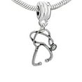 thumbnail image 1 of Nurse Stethoscope Dangling Clip on Pendant Charm for Bracelet or Necklace, 1 of 1