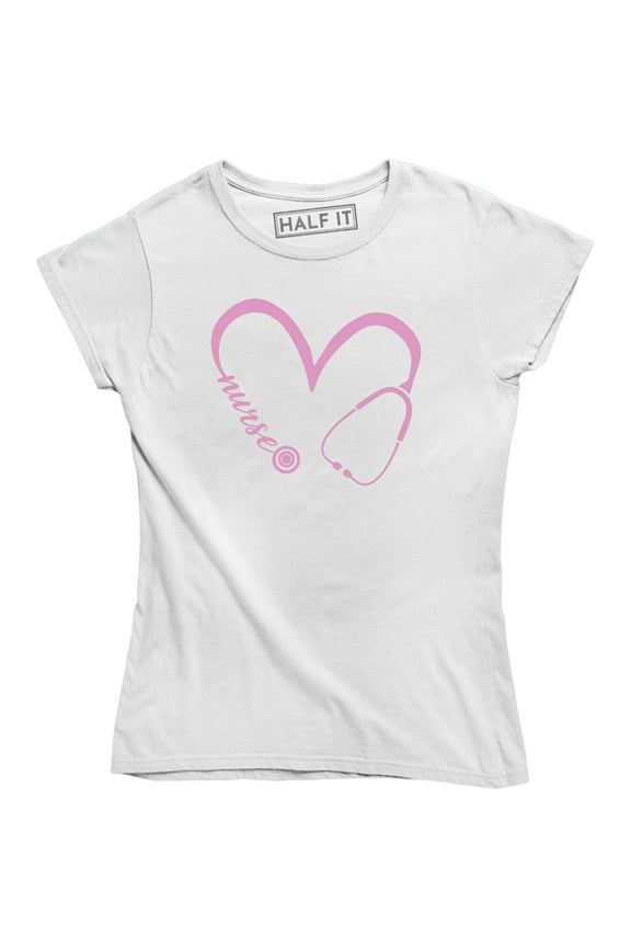 Nurse Stethoscope Funny Doctor Medical Student EMS EMT Women's T-Shirt