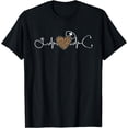 thumbnail image 1 of Nurse Stethoscope Heartbeat Nurse Shirts for Women Nurse T-Shirt, 1 of 4