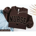 thumbnail image 1 of Nurse Sweatshirt, Leopard Nurse Shirt, Rn Sweatshirt, Nurse Sweater, Nurse Graduation , Nurse Week, Nurse Appreciation, New Nurse Tshirt All Size S-5XL, 1 of 5
